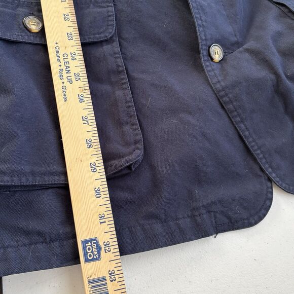AUSTIN Frontier Vintage Barn Chore Jacket Blue Multi Pocket Lined - Picture 11 of 13